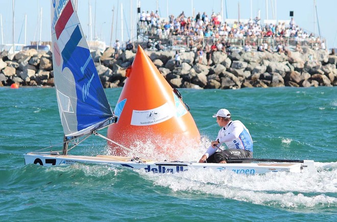 Pieter Jan Postma - Perth 2011 ISAF Sailing World Championships - Finn Gold Cup &copy; Robert Deaves/Finn Class http://www.finnclass.org